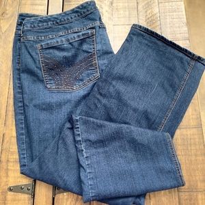Faded Glory plus size 26W stretch boot cut jeans